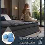 Reinforced edge support on the Rest Hybrid Mattress